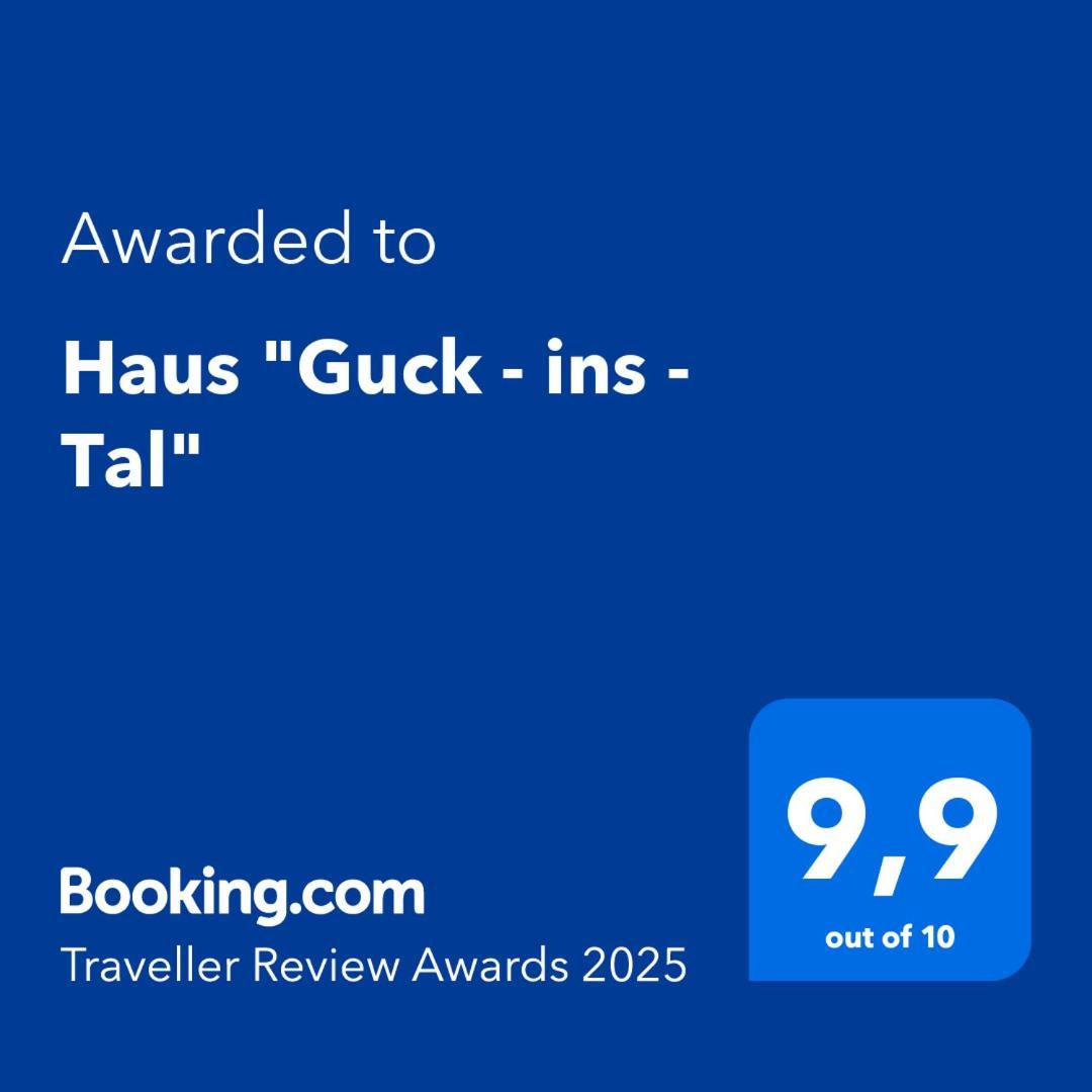Haus "Guck - Ins - Tal" Apartment ซัสบาควัลเดิน ภายนอก รูปภาพ